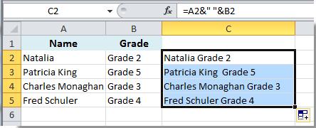 Hướng dẫn cách kết hợp văn bản từ nhiều cell thành một trong Excel